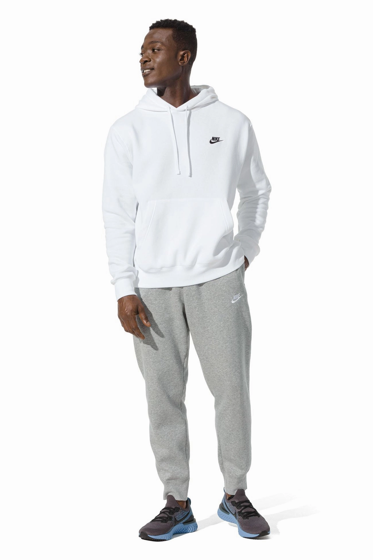 Nike Sportswear Club Fleece Jogger Dark Grey Heather pilling resistant
