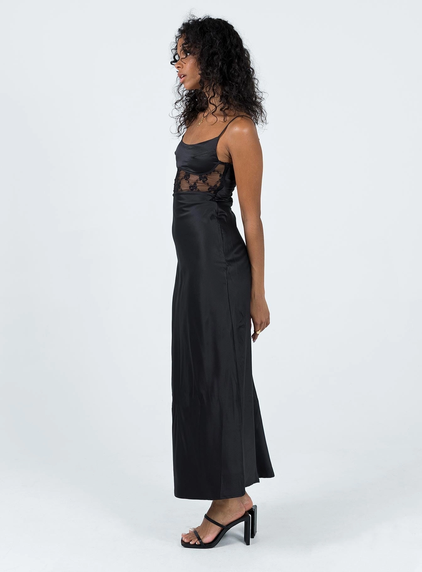 Soft Tones Maybelle Maxi Dress Black