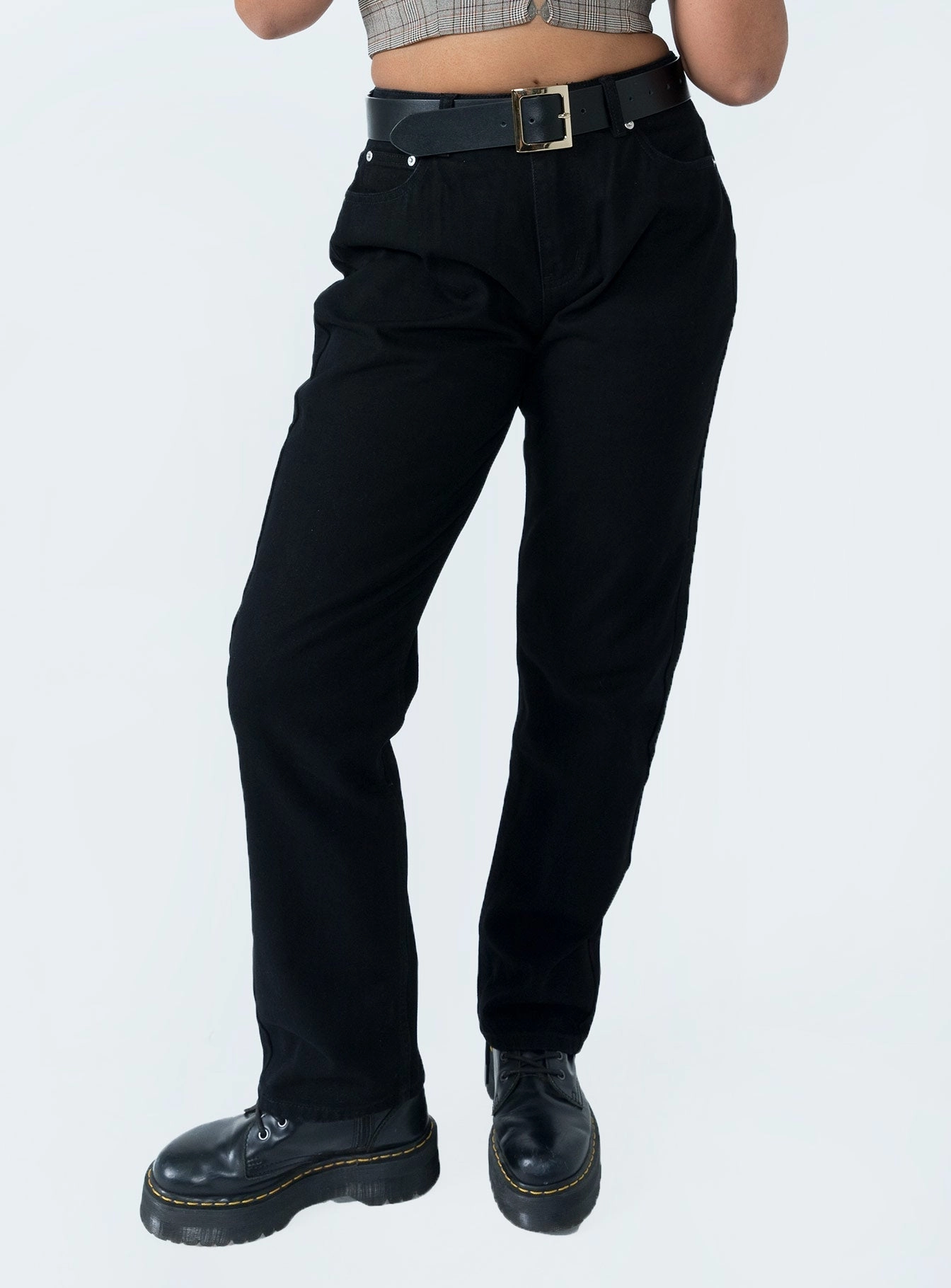 Traveler Gear Smart Casual Deluxe Low Waist Jeans Black