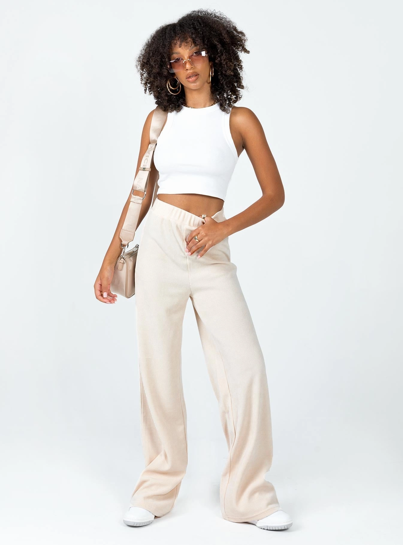 Romeo Pants Cream Comfort Flex