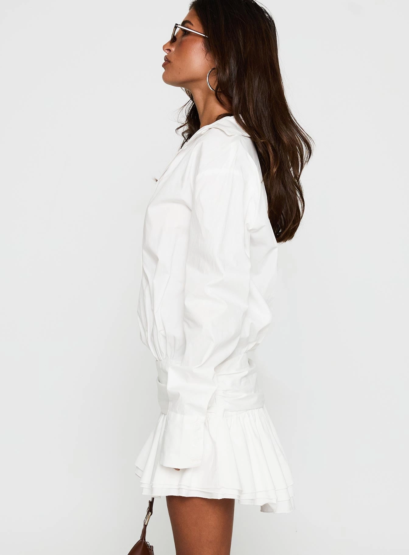 Girls Girls Girls Mini Dress White Move Free Date-Night