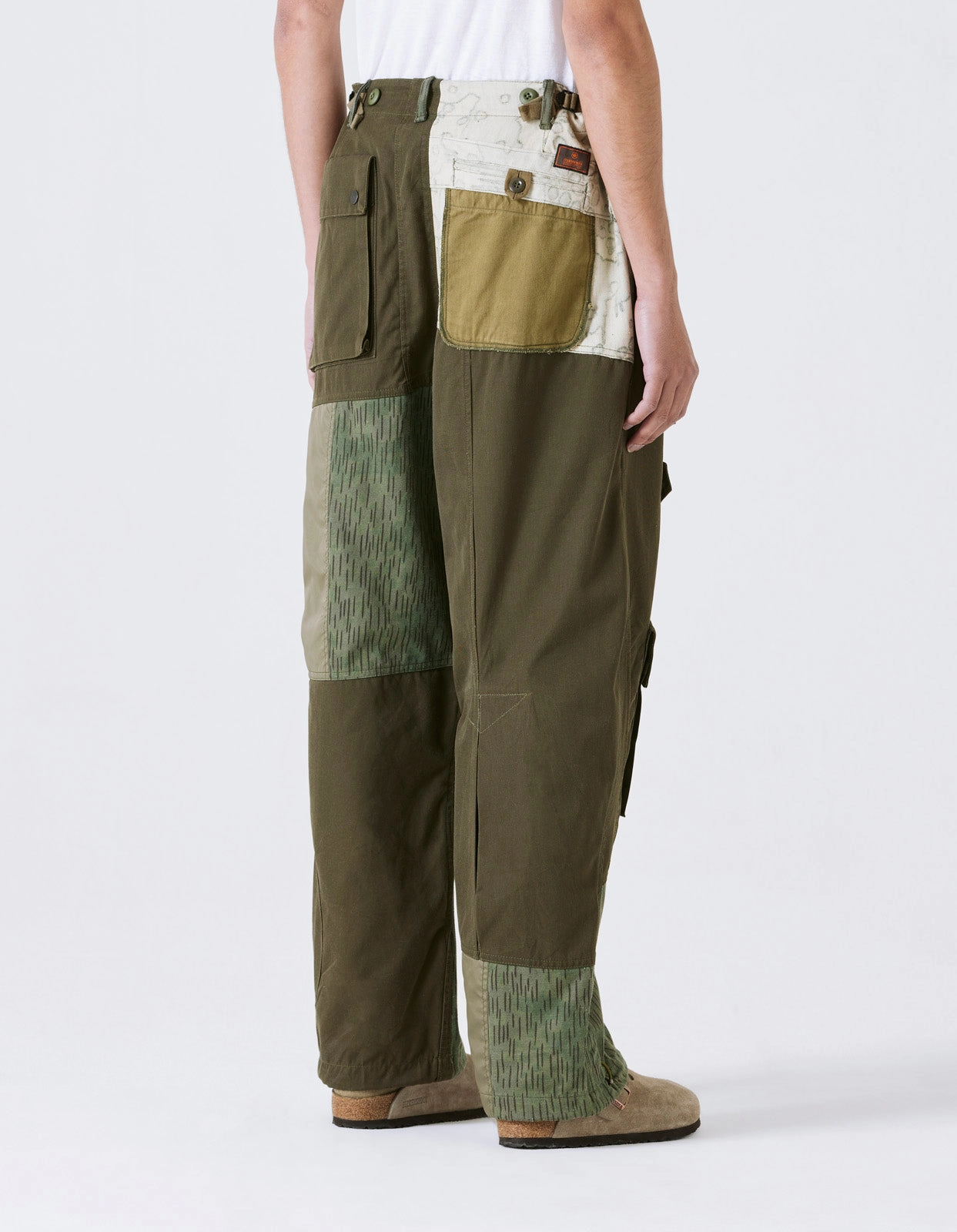 Form Fit Comfort Stretch Ready 4277 Upcycled M65 Loose Cargo Pants Olive