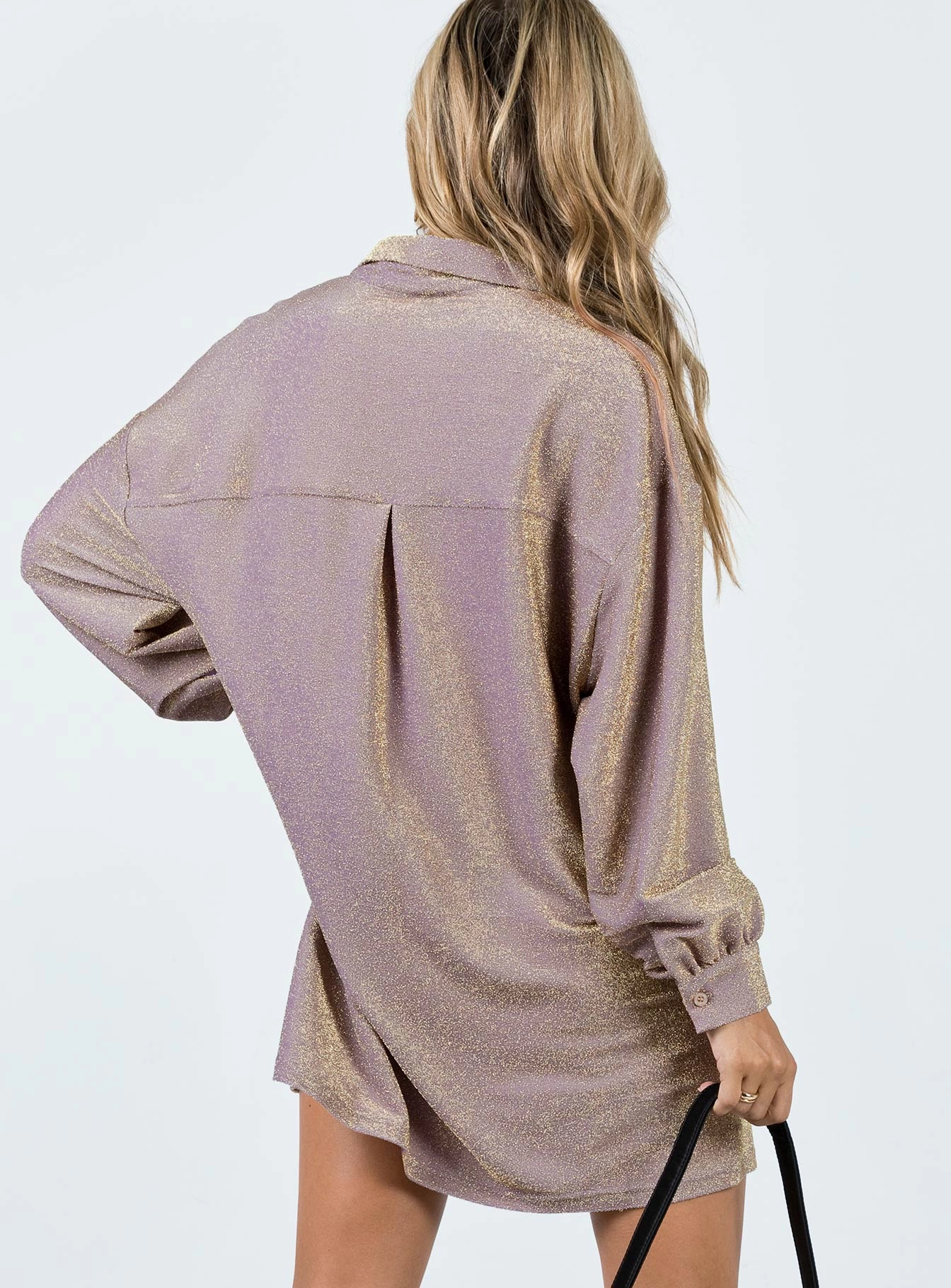 Cute Glow Evolving Shirt Dress Rose Gold