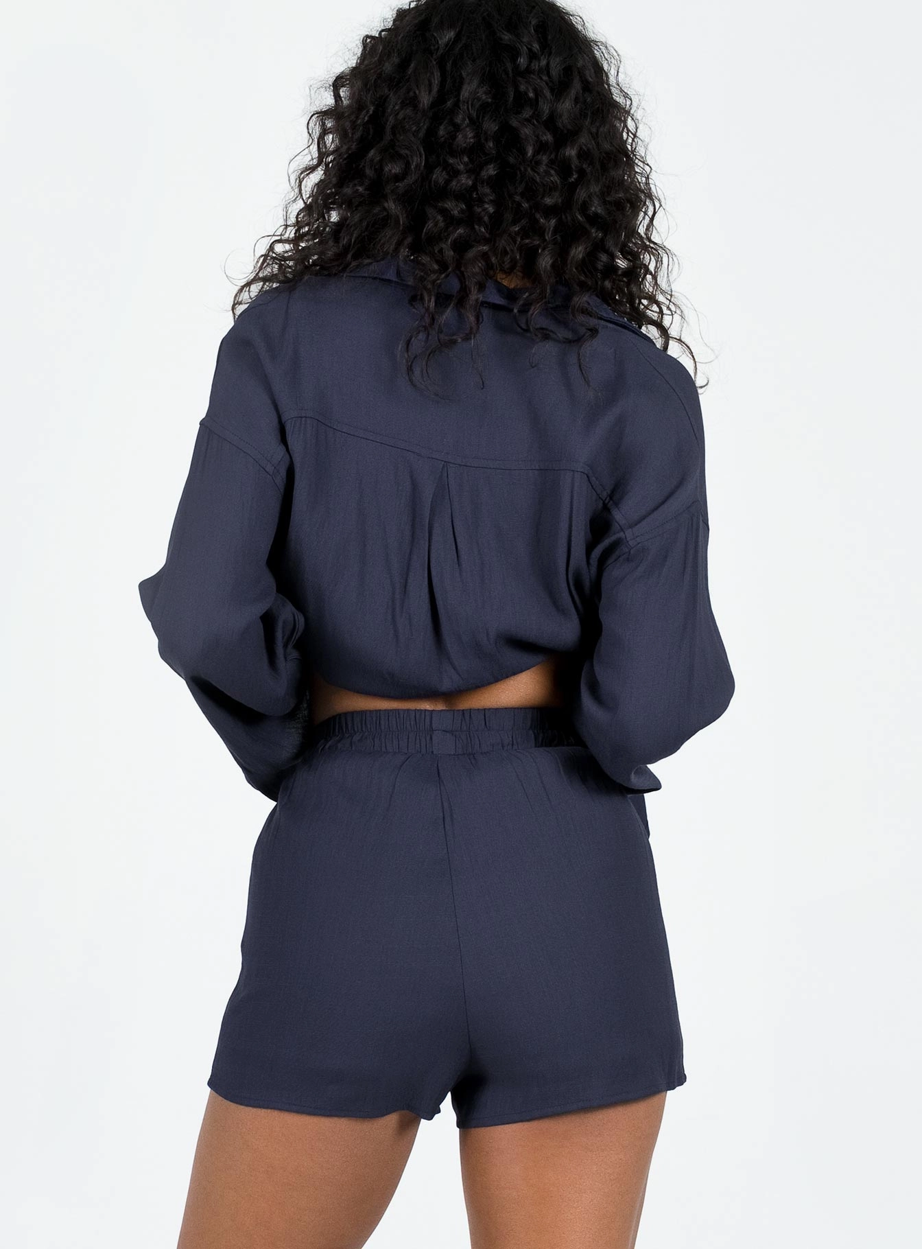 Kierce Set Navy Fit Flexibility Stretch Layer