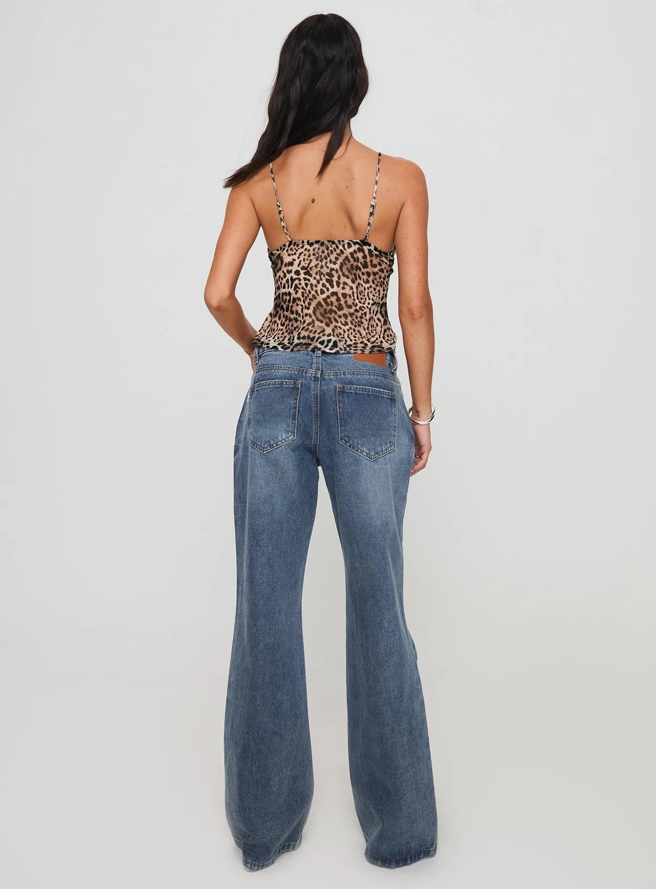 Perfect Fit Joner Low Rise Flare Jeans Light Blue Wash