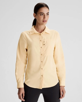 Women's SUN-Scout UPF Long Sleeve Shirt v2 - Sunlit Striped Design hypoallergenic material