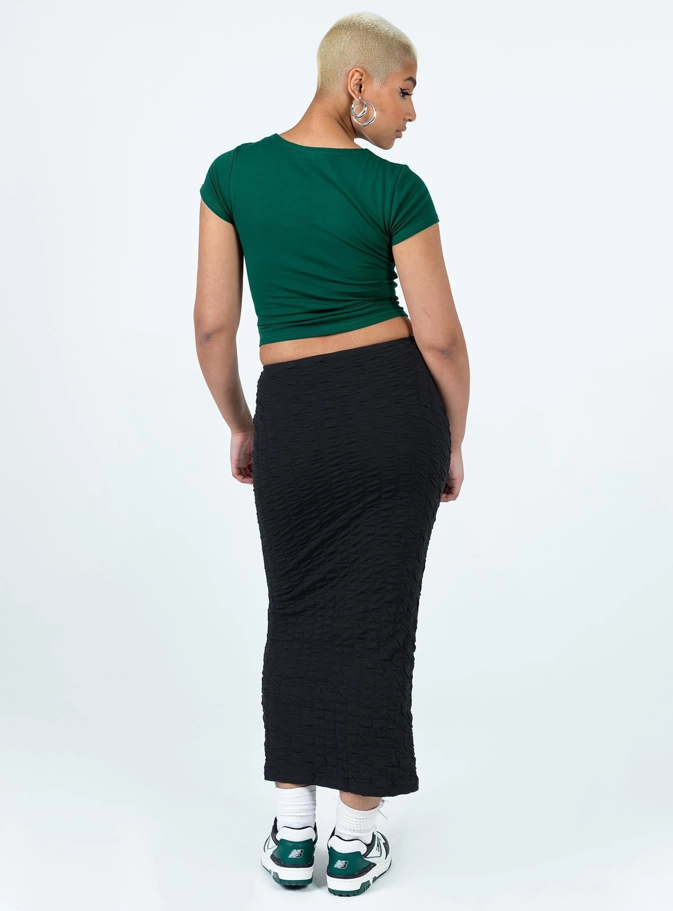 Relaxed Feel Corine Maxi Skirt Black