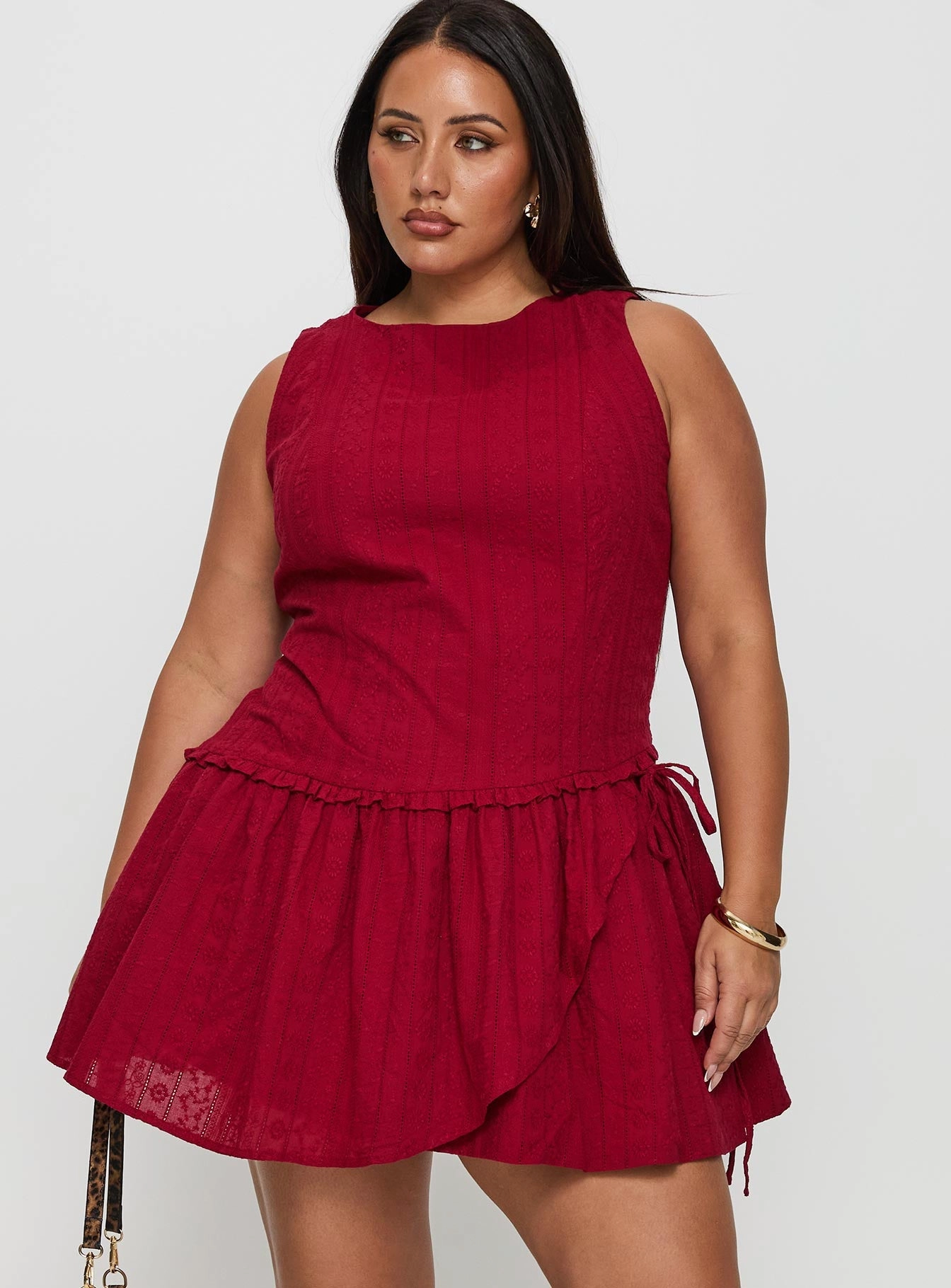 Seasonal piece All Daywear Cosie Mini Dress Red Curve