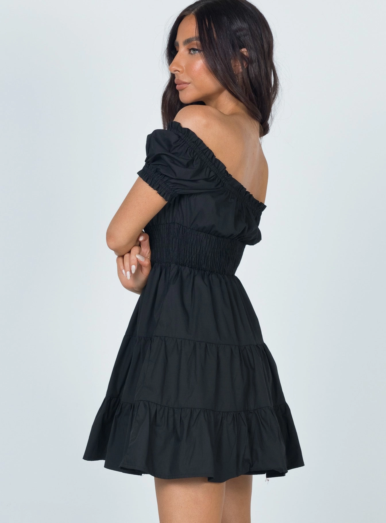 Birthday-Celebration Chic Balance Daniela Mini Dress Black