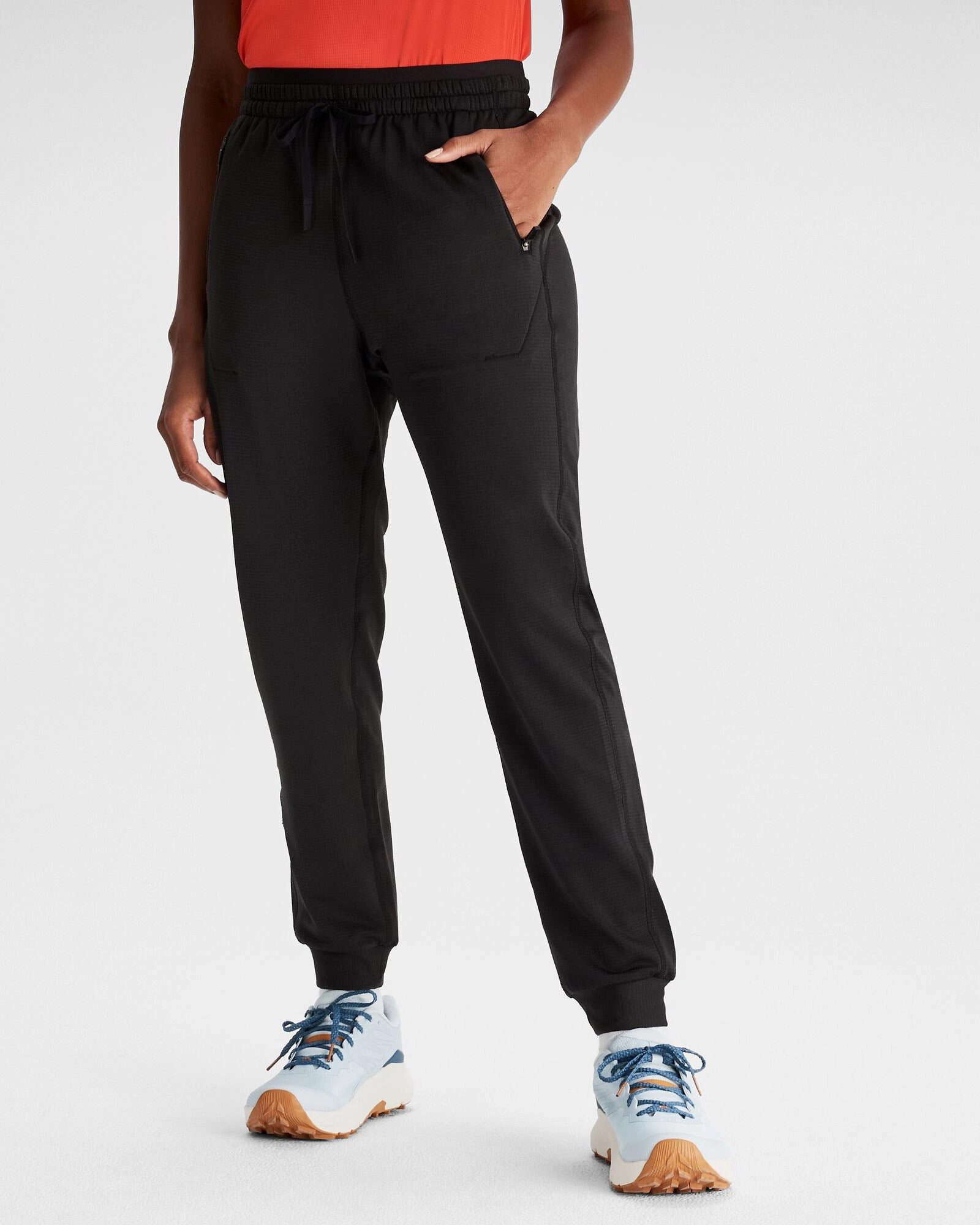 Women's Seeker Fleece Joggers - Black Stingray Chic Look