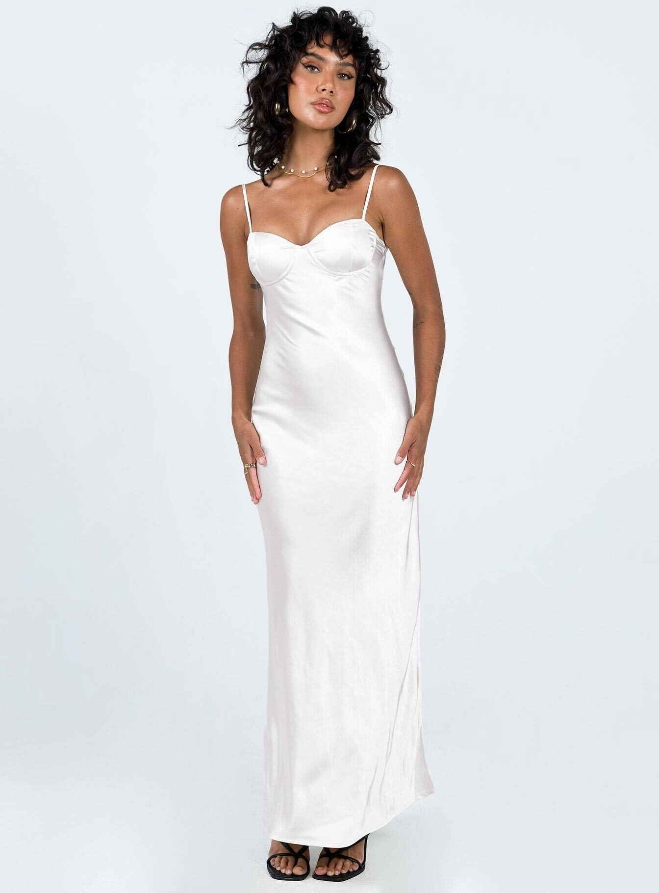 Creewood Maxi Dress Champagne Relaxed Comfort Easy-to-style casual dress
