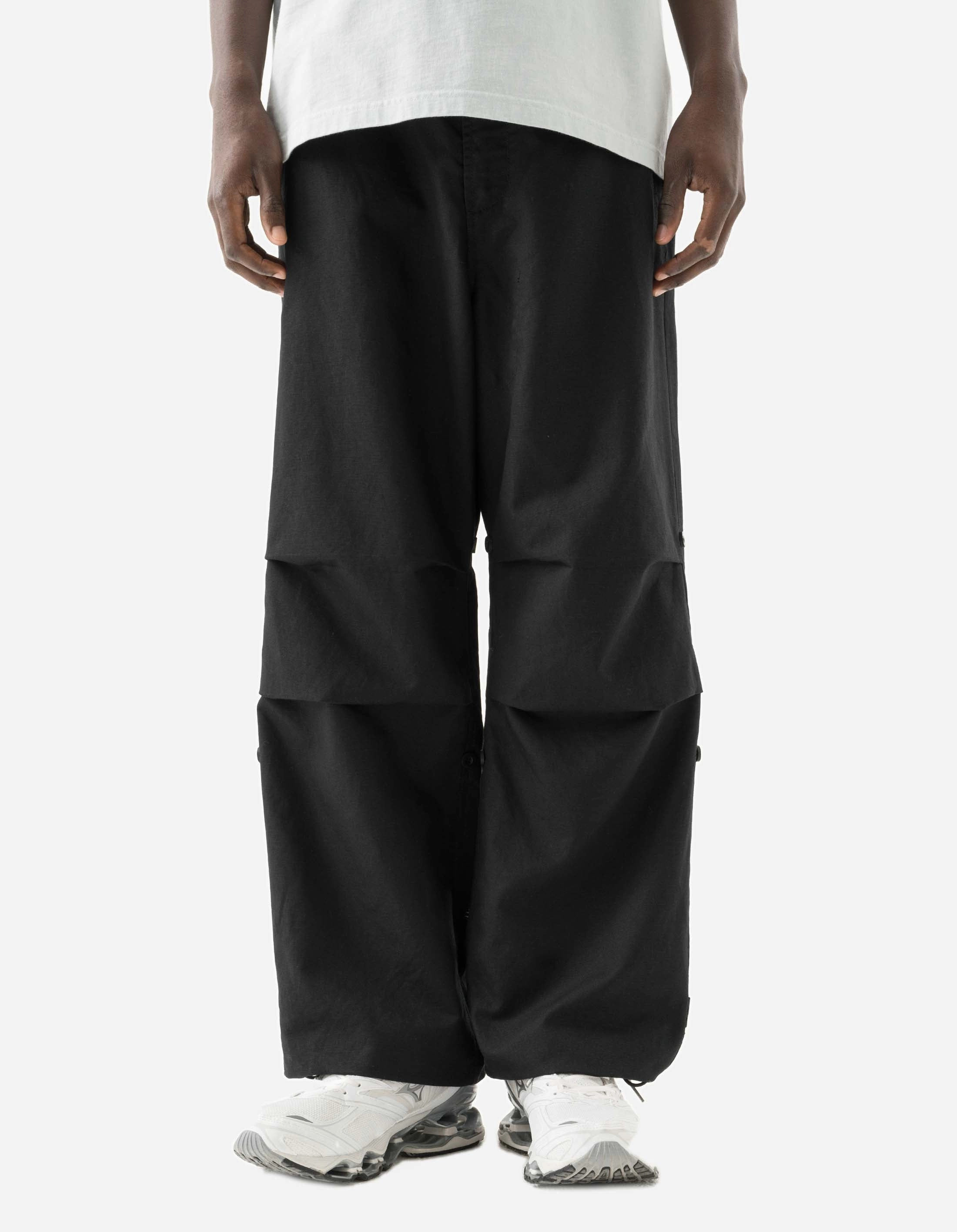 7094 Sno Panters Embroidered Loose Snopant? Black Modern Design