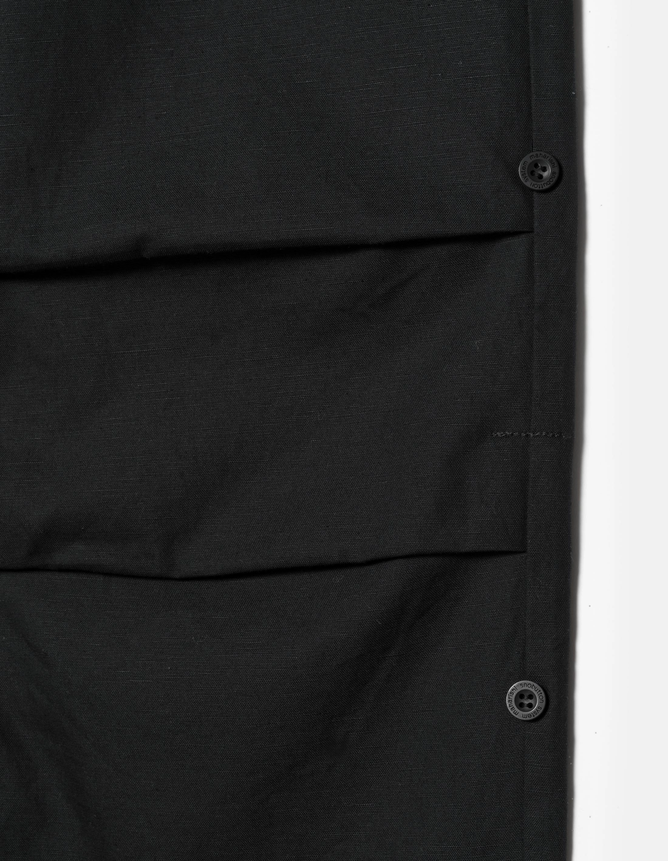 7094 Sno Panters Embroidered Loose Snopant? Black Cozy Waist