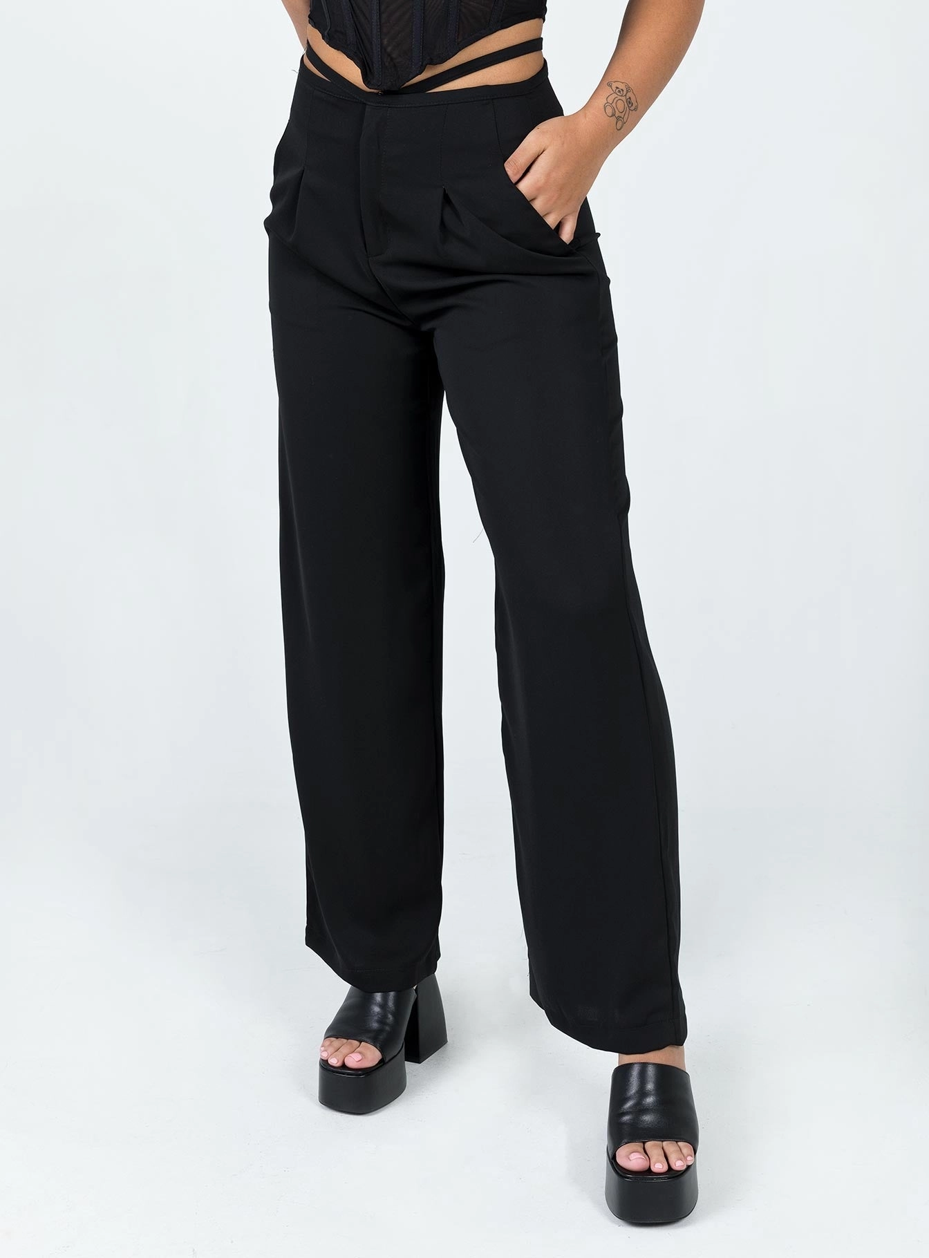 TaglessComfort Dynamic Flex Panels Cudal Pants Black