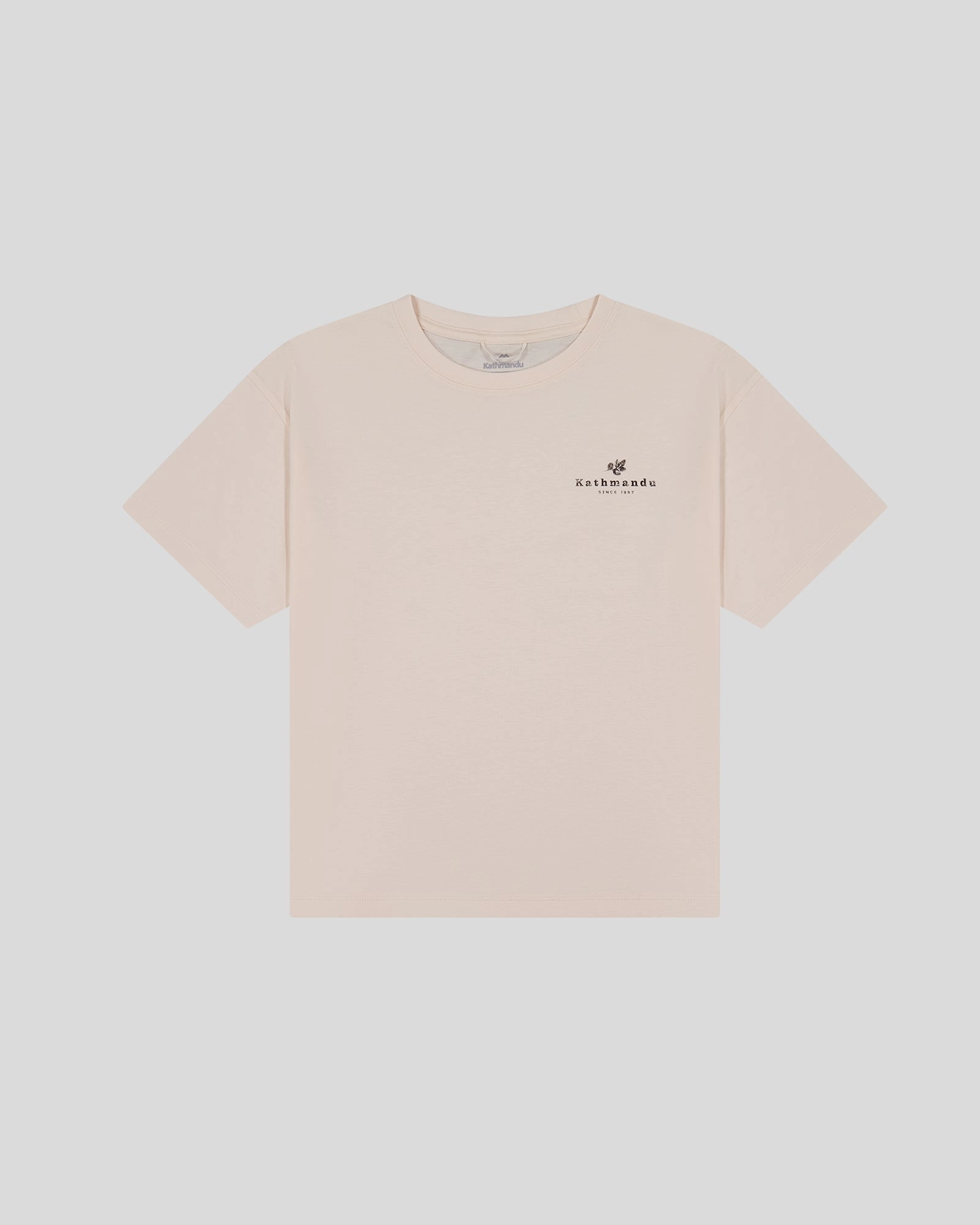 Tagless Design Women??s Trail Treasure Organic Cotton T-Shirt - Peachy