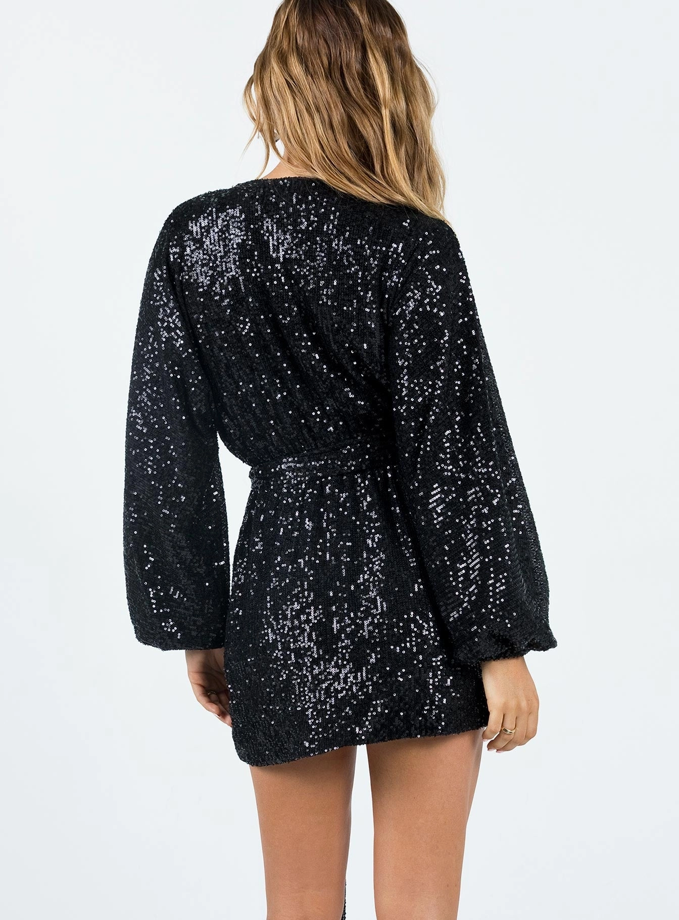 Dancing Queen Mini Dress Black Urban Touch Understated Elegance