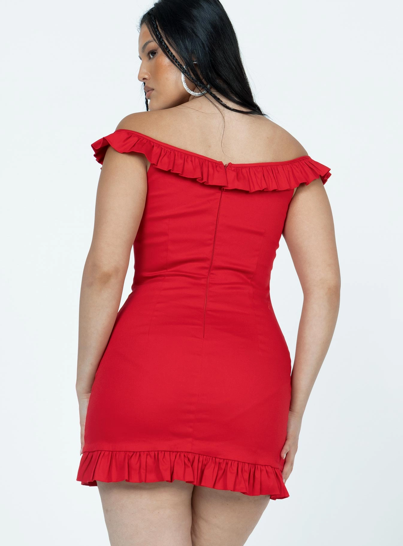 Leela Mini Dress Red Trendy Appearance
