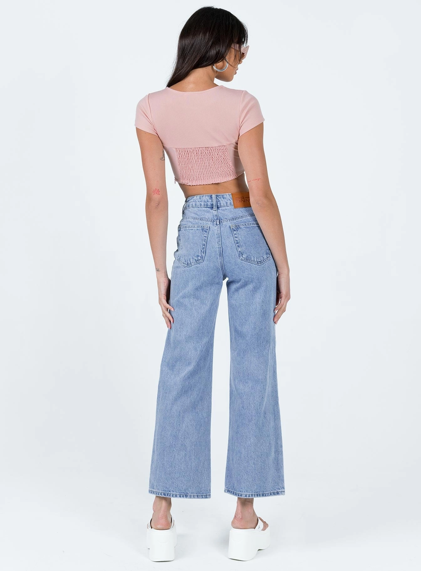 Denver Denim Jeans Mid Wash Customizable Hem Options Shopping Day Adult Fashion Athlete Fit