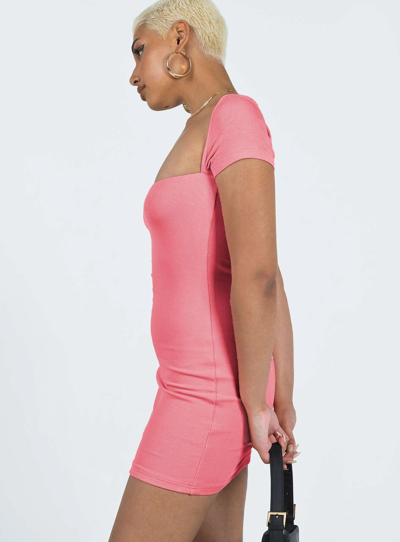 Dianne Mini Dress Pink Sophisticated Wear