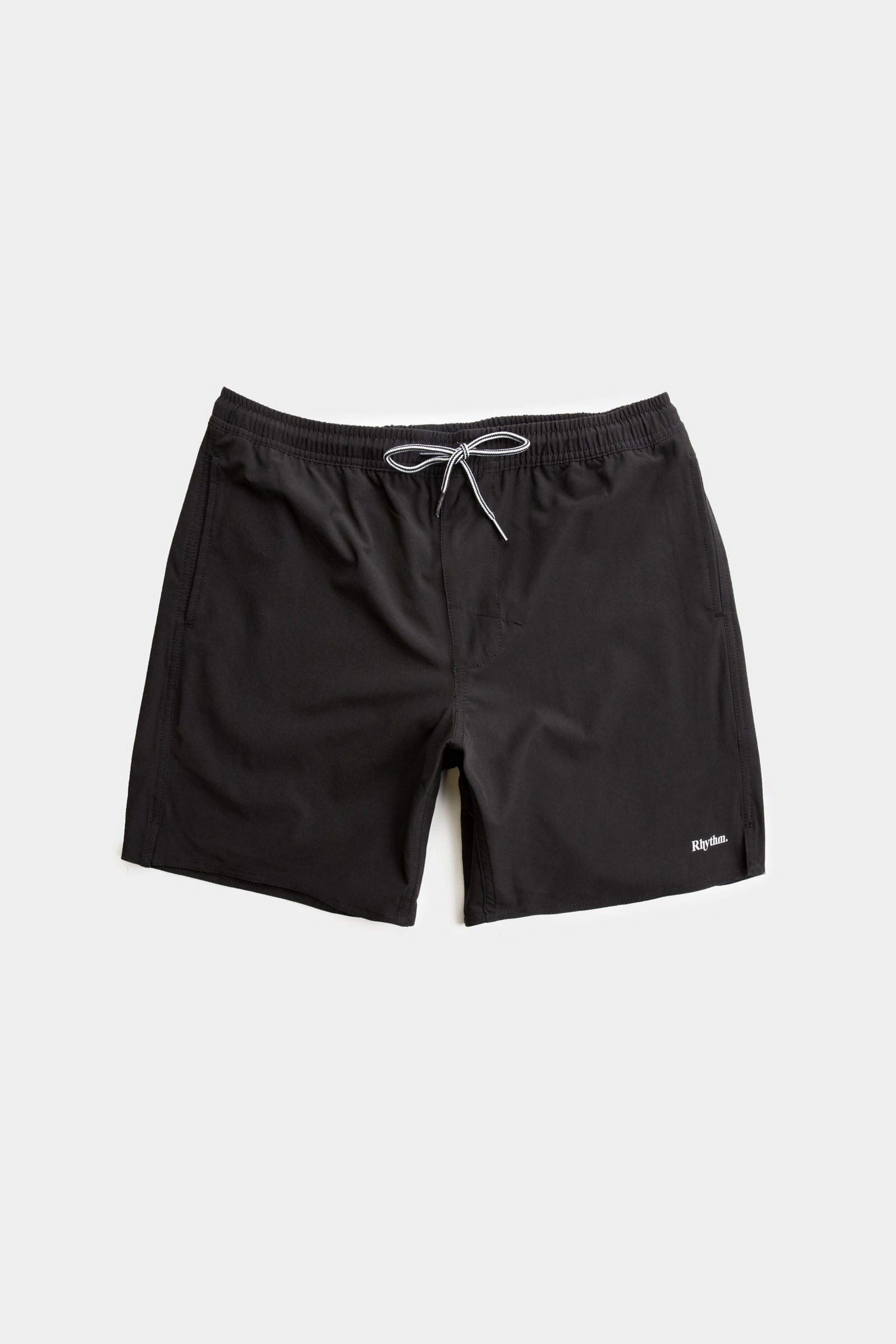Classic Beach Short Black Preppy look NonSlipGrip