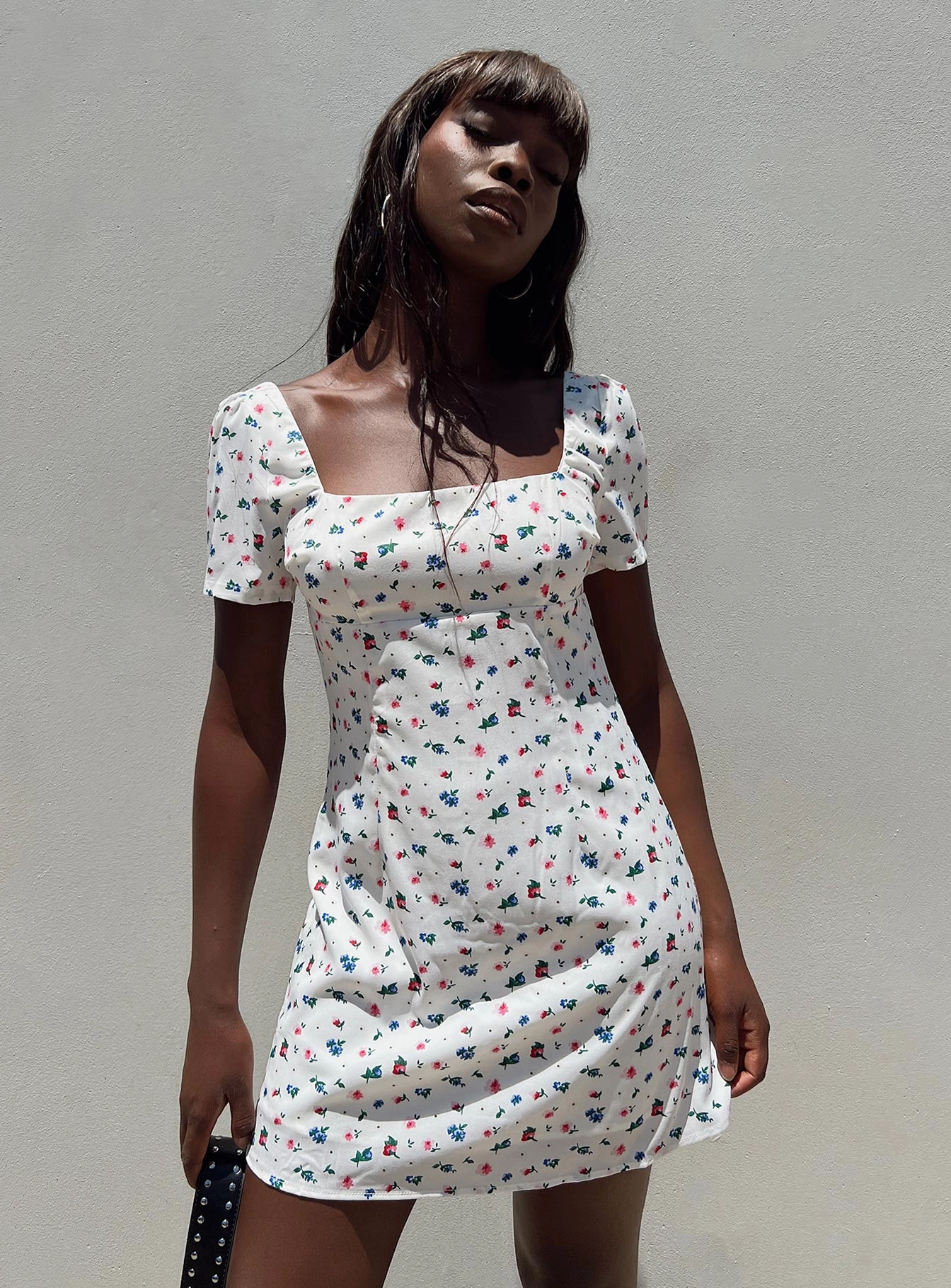 Hastings Mini Dress Floral Multi Holiday-Party