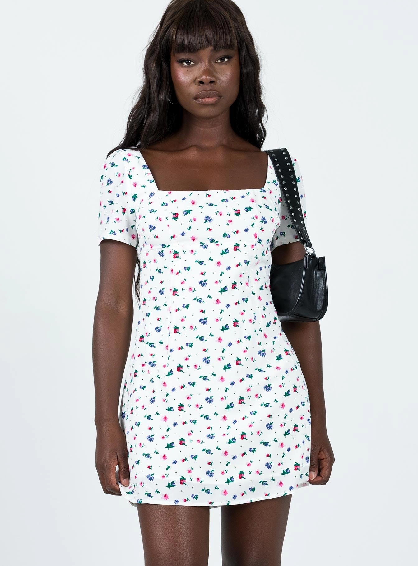 Hastings Mini Dress Floral Multi Seasonal Comfort Classic Layer