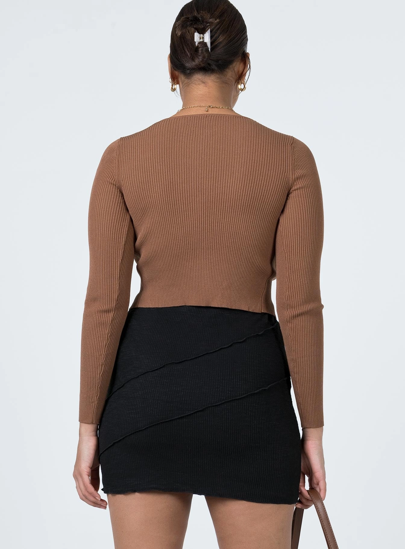 Oscar Mini Skirt Black Non Irritating Texture