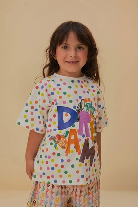 Denim combination Cozy Style Dream Kids T-Shirt