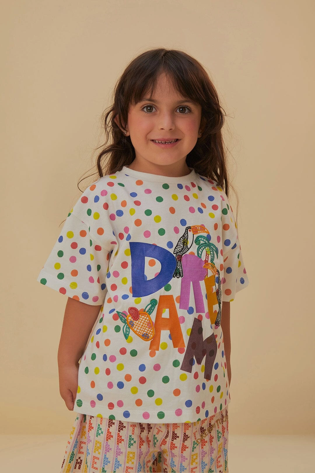 Denim combination Cozy Style Dream Kids T-Shirt