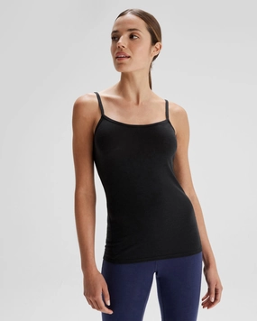 Flexible Material Friction Reducing Design Women's K-Merino 125 Cami - Black Stingray