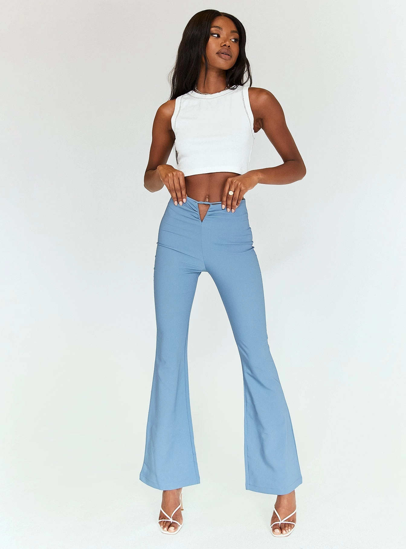 Lovey Pants Blue Quick Access Zippers Outdoor Flex