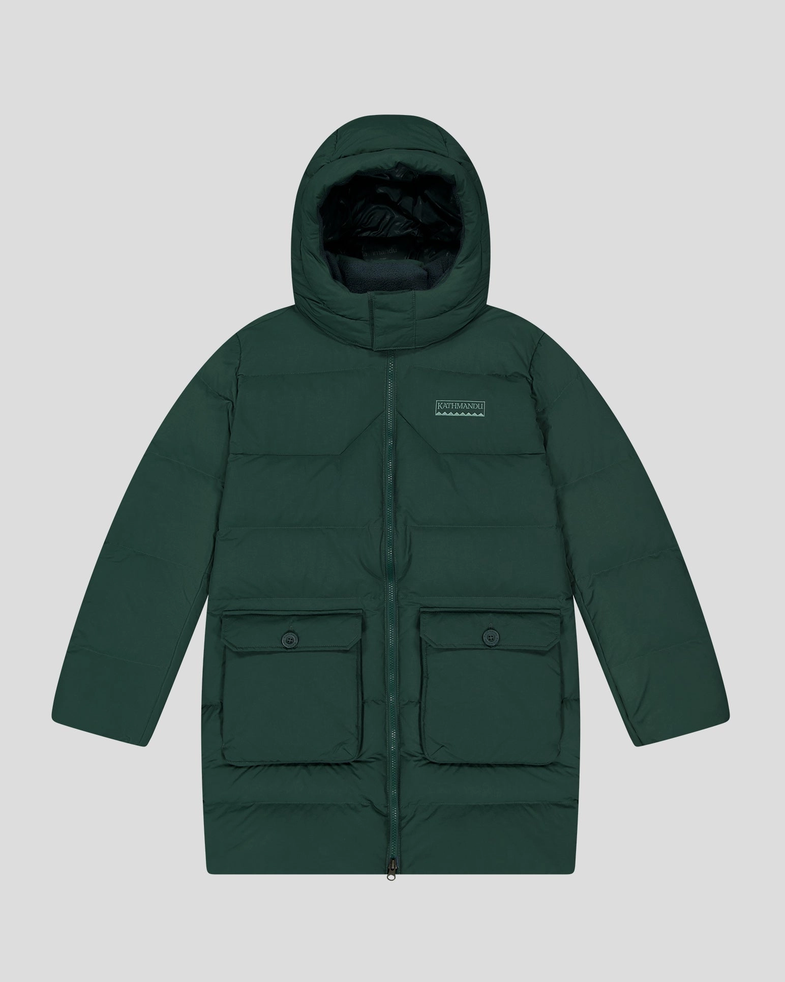 Women's Epiq Down Heritage Parka Jacket - Deep Forest Weatherproof Barrier Moisture Wicking Fabric