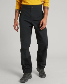 Trailhead Men's Rain Pants v3 - Black Anti Snag Fabric Sport Flex