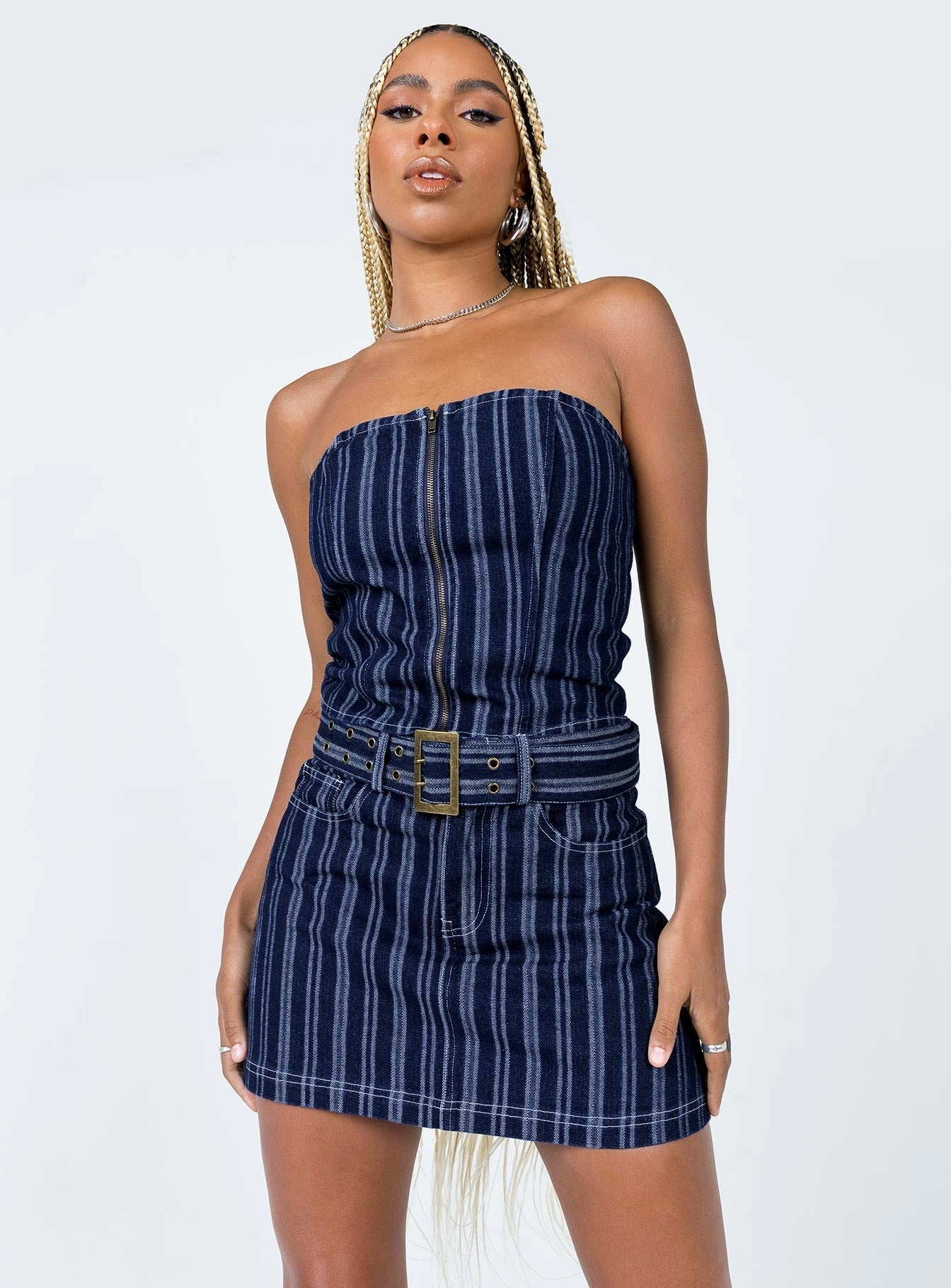 Blogger Favorite Fernley Skirt Blue