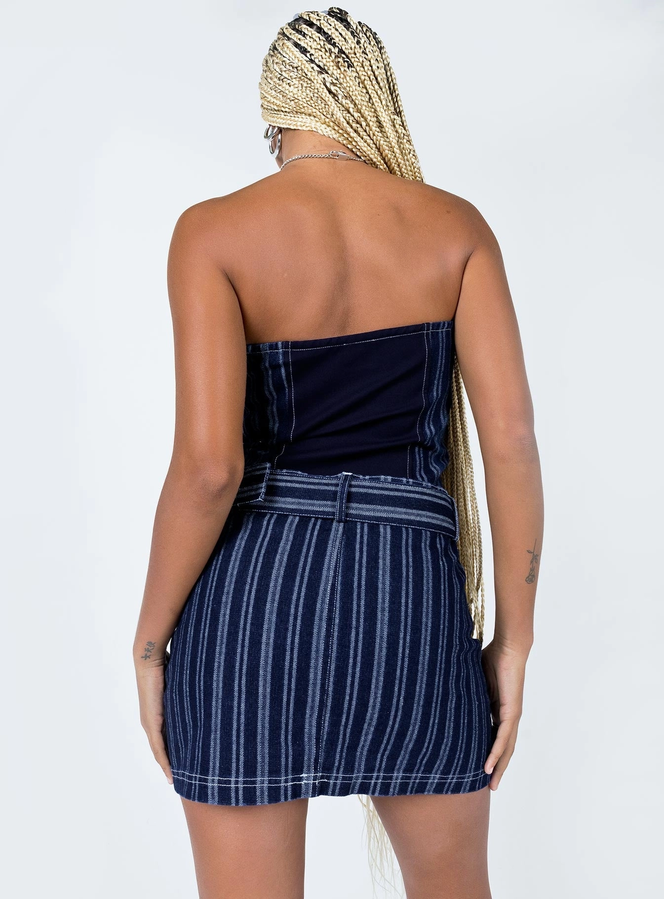 Stylish Choice Fernley Skirt Blue