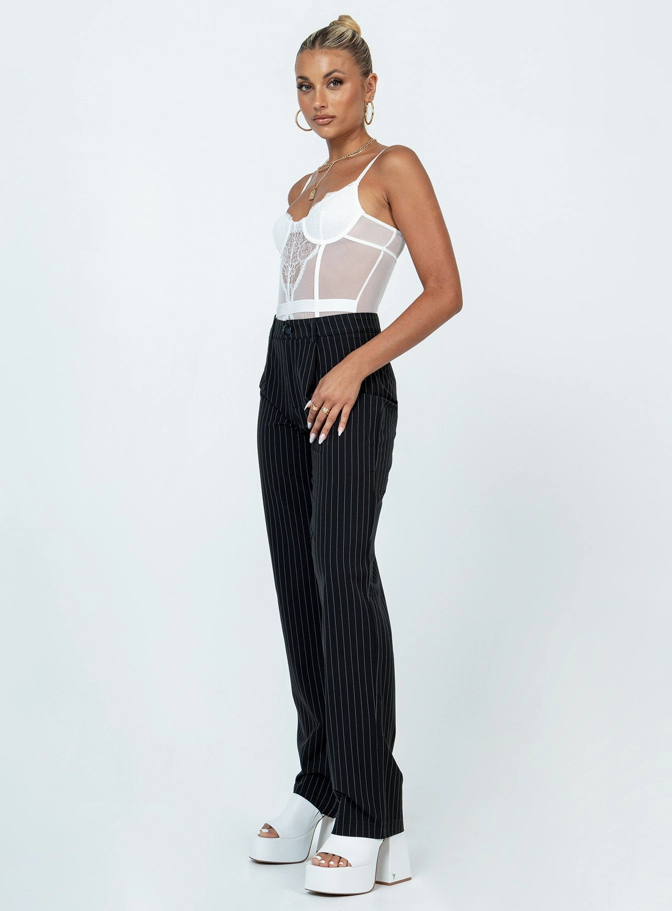 Quick Dry Wear Smooth Texture Titius Pants Black