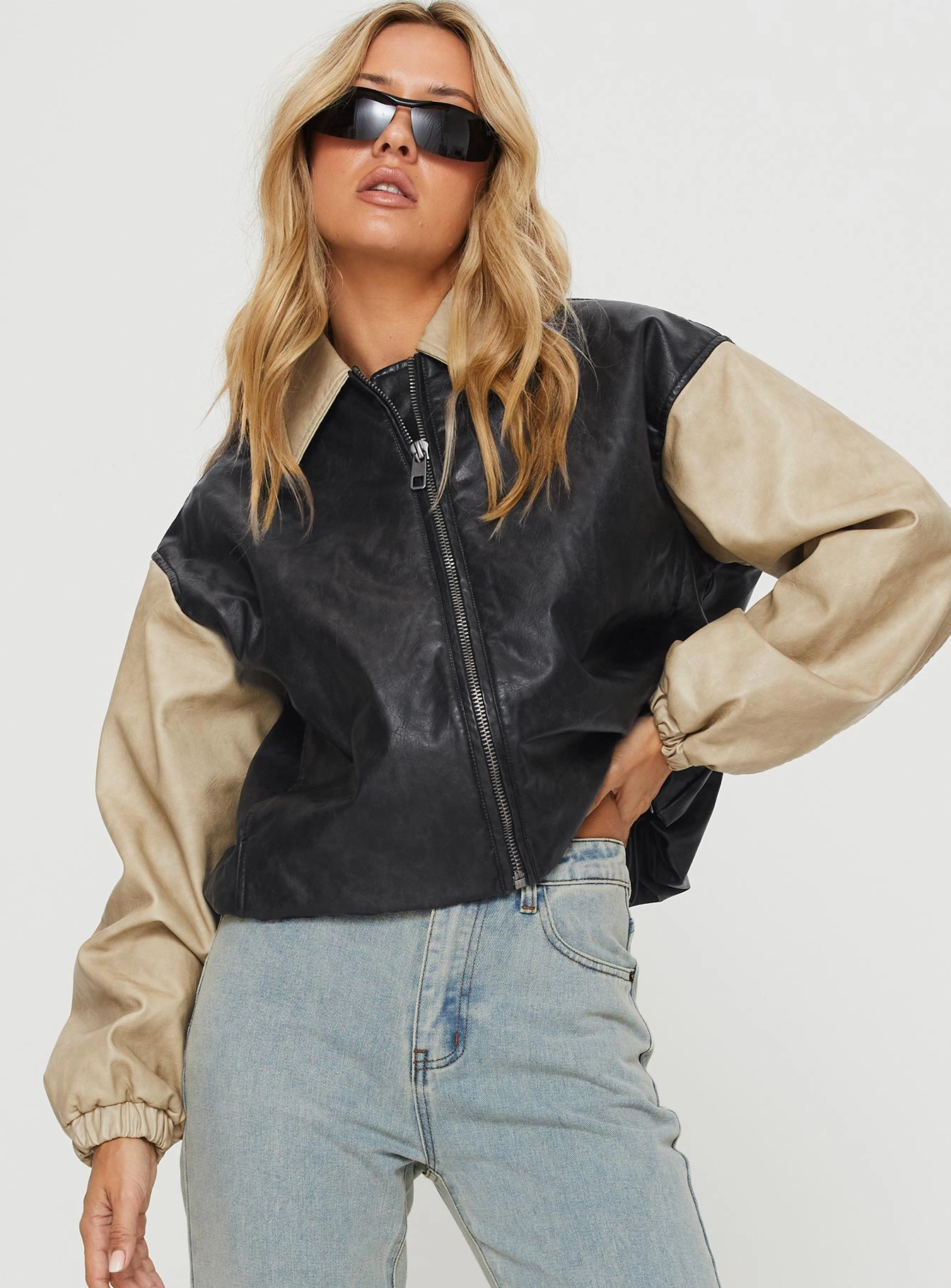 Nirvana Bomber Jacket Camel Chill Proof Style Daily Commute Wear