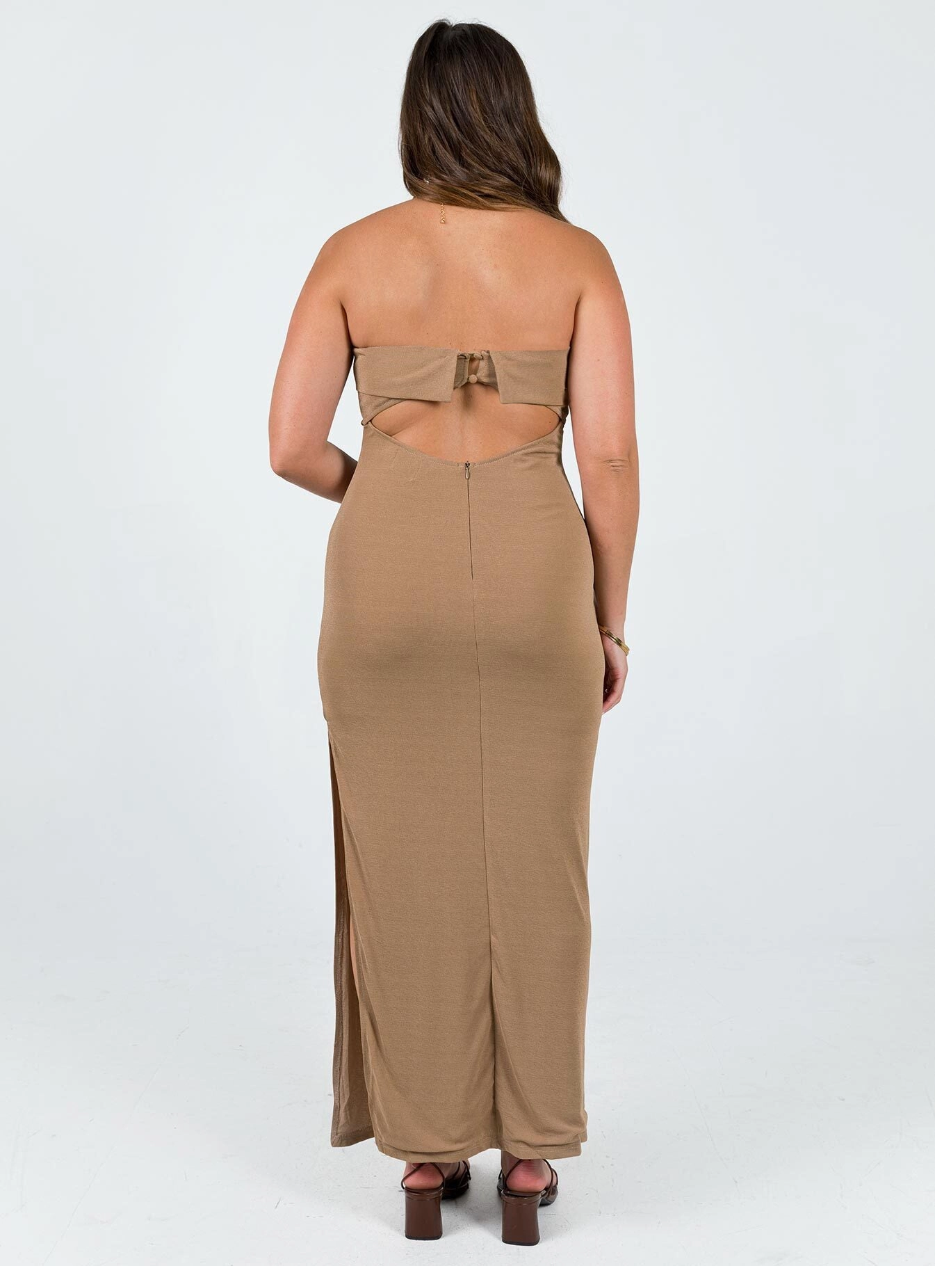 Winter-Season Ashington Maxi Dress Brown
