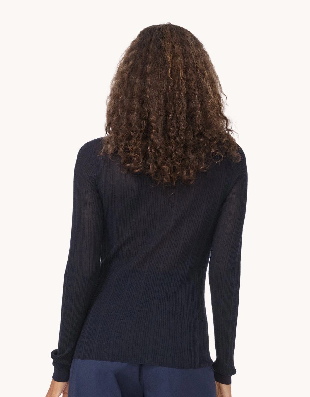Breathable Fit Layered Comfort Wear Unsubscribed Recycled Silk Ribbed Henley