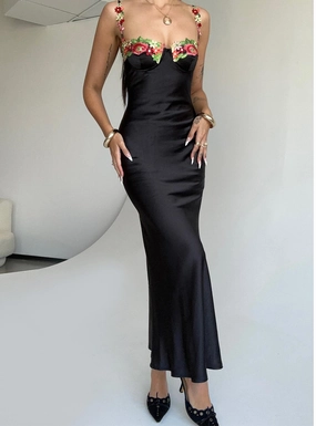 Travel Essential Kenzie Maxi Dress Black