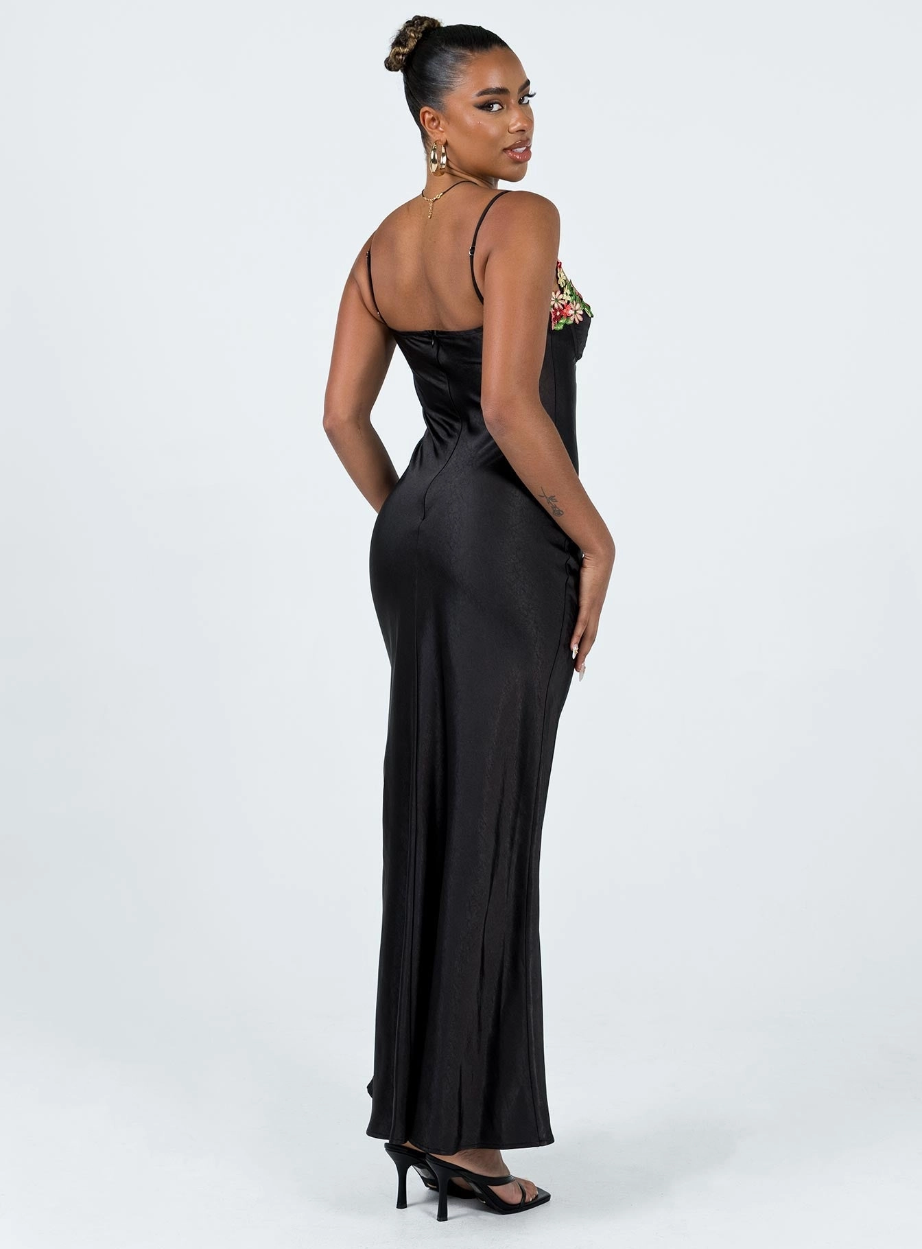 Urban Drape Soft Touch Kenzie Maxi Dress Black