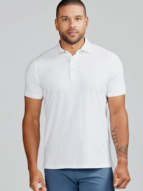 Moisture wicking Workout Friendly Everywear Polo