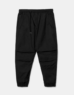 Compression Fit OdorResistant 5305 Asym Track Pants Black