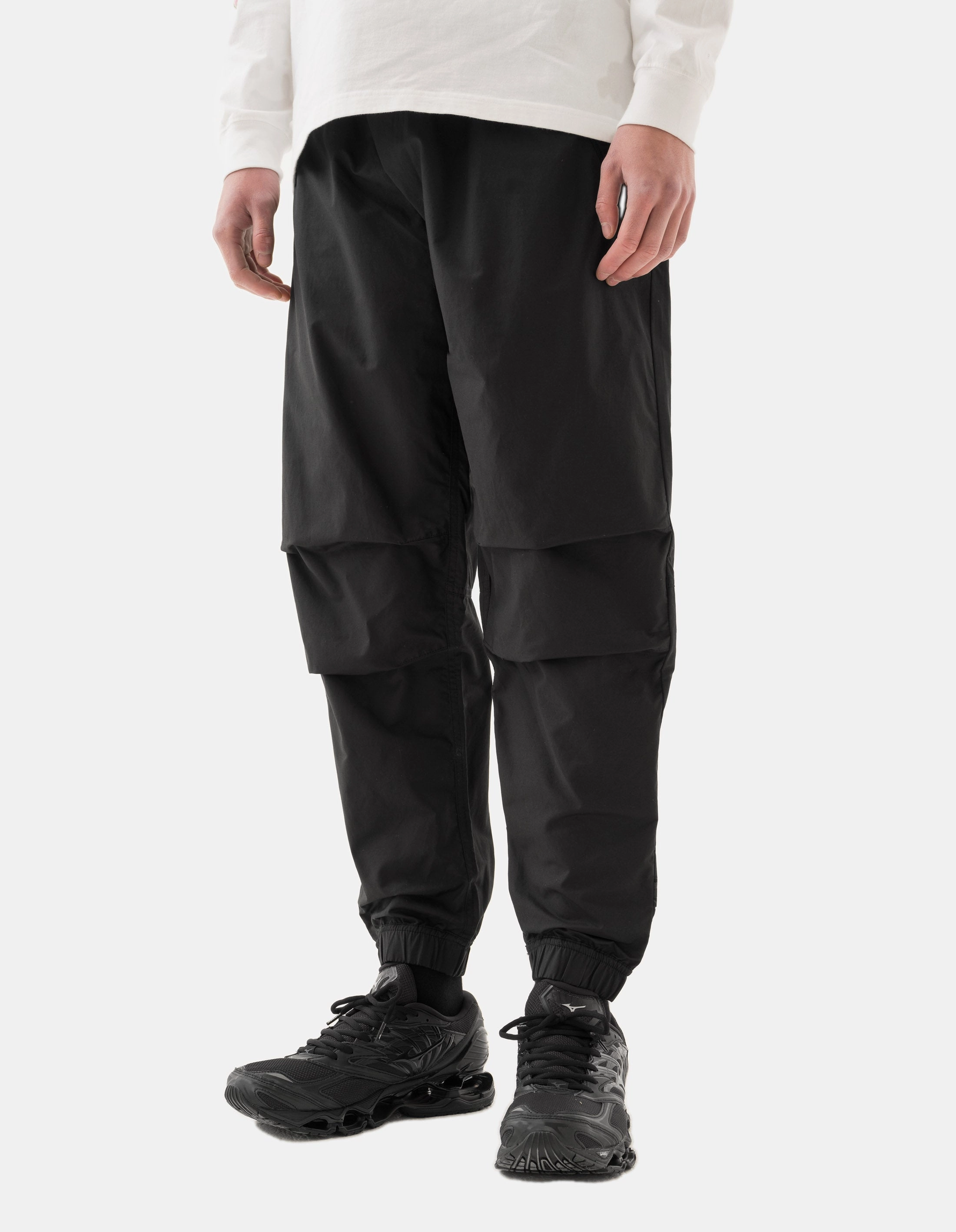 5305 Asym Track Pants Black Seasonal Wear