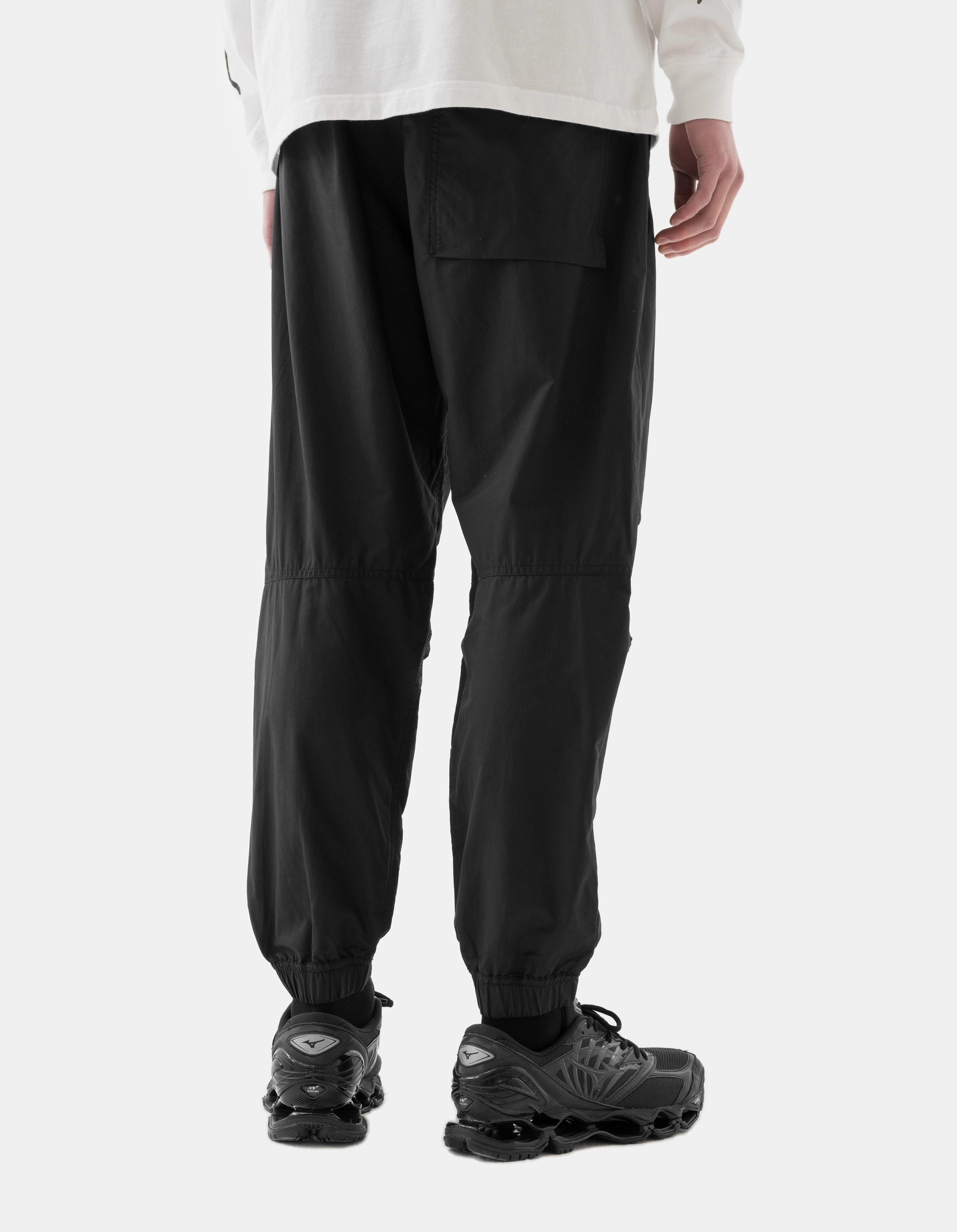 5305 Asym Track Pants Black Snag Resistant Fabric
