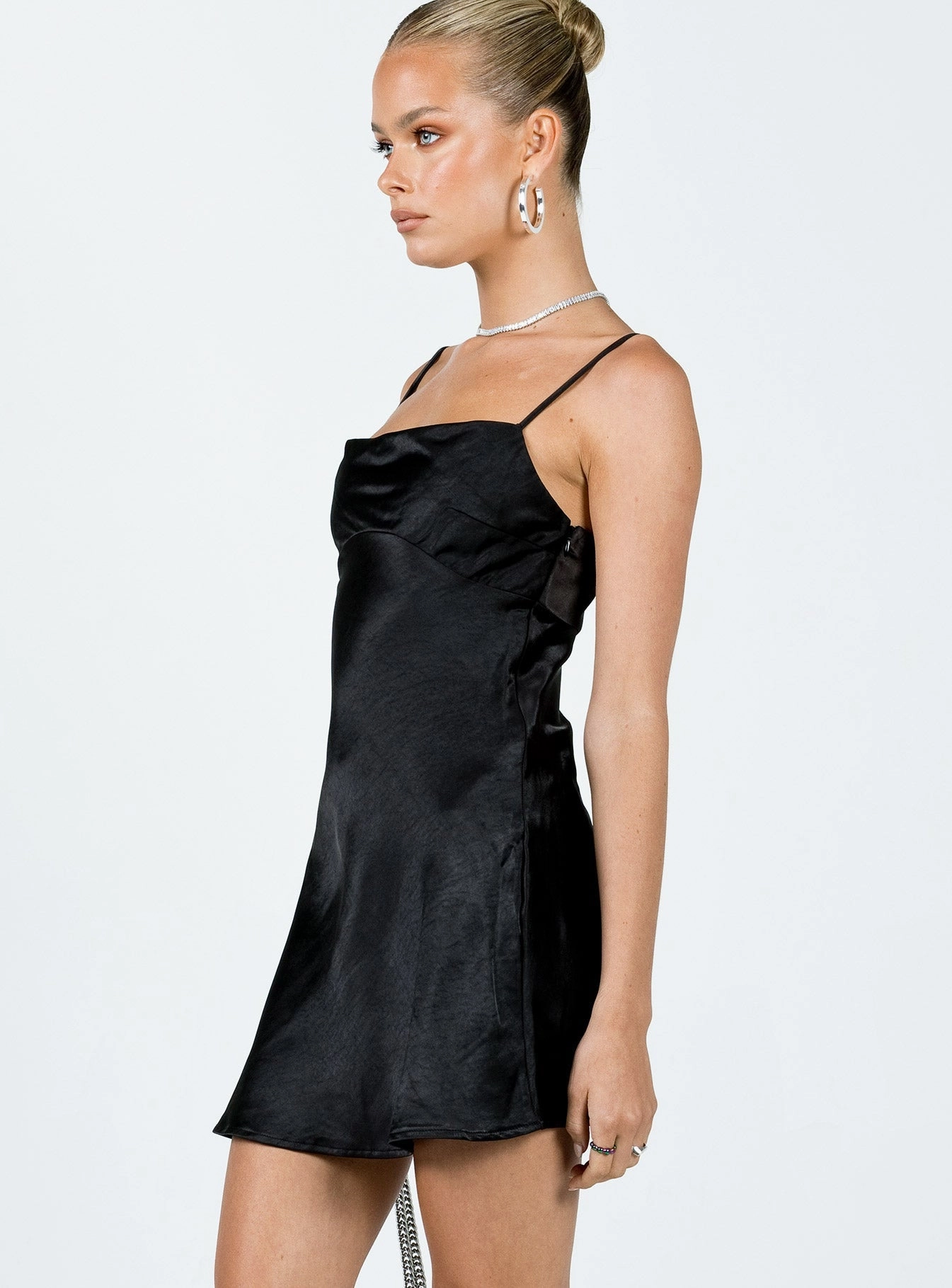 Bless Touch Fiery Feelings Mini Dress Black