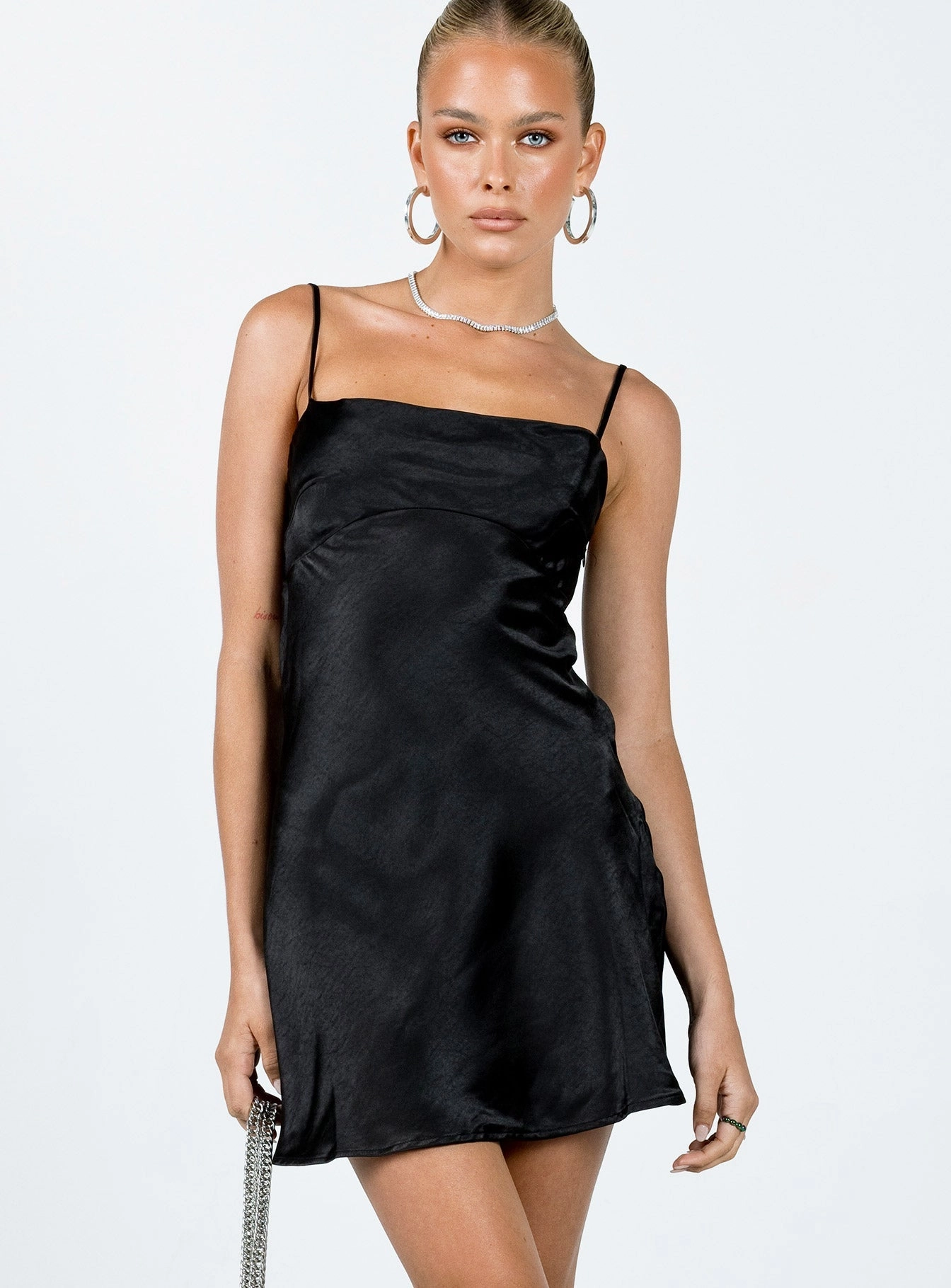 Date night Bride Side Fiery Feelings Mini Dress Black