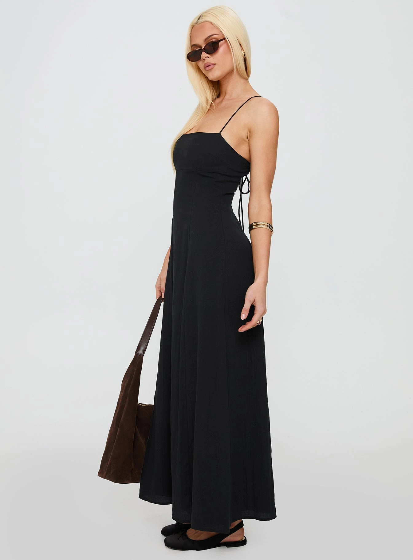 Brightwell Maxi Dress Black City Bright