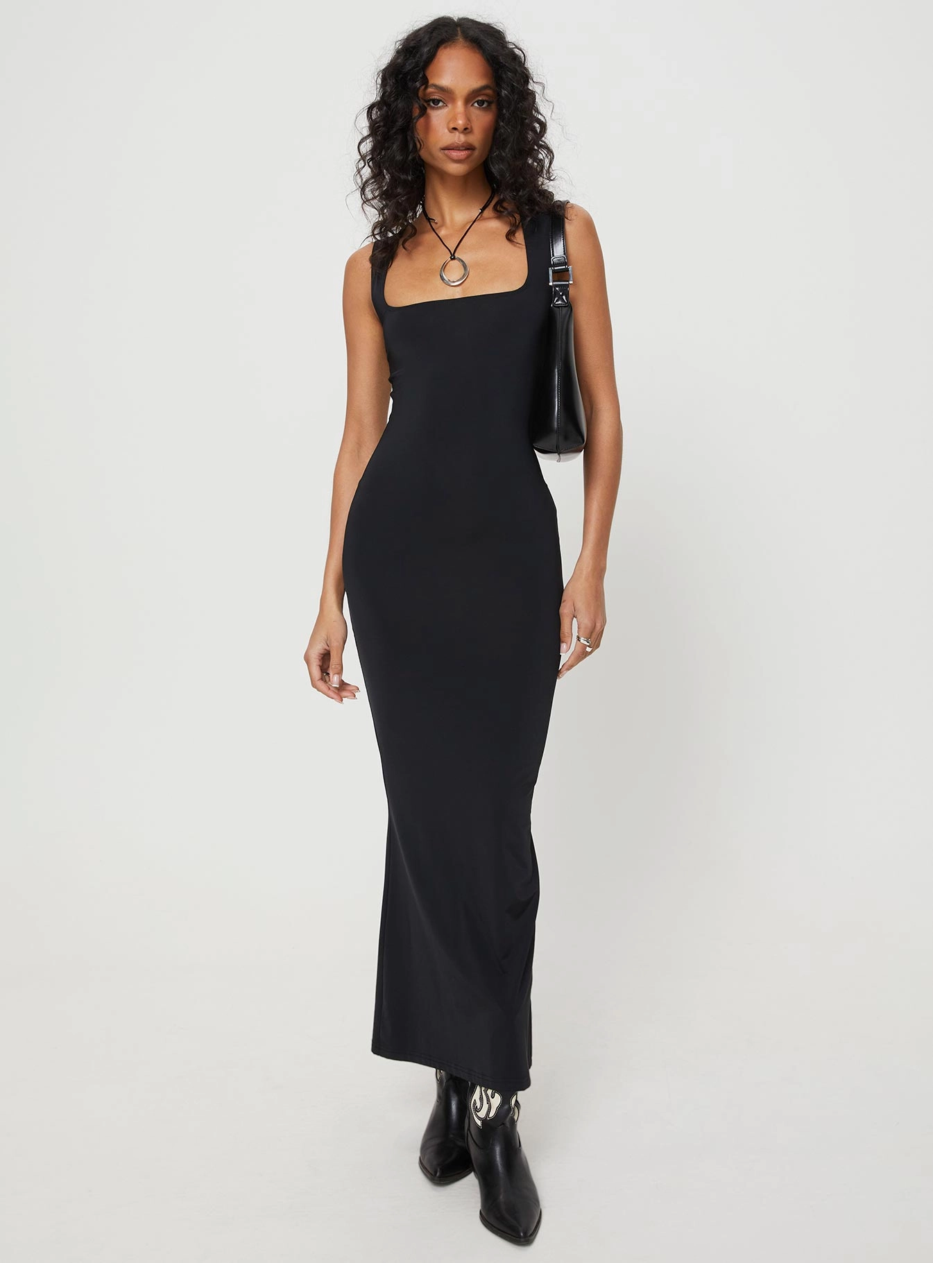 Sunny Lace All Fit Emili Maxi Dress Black