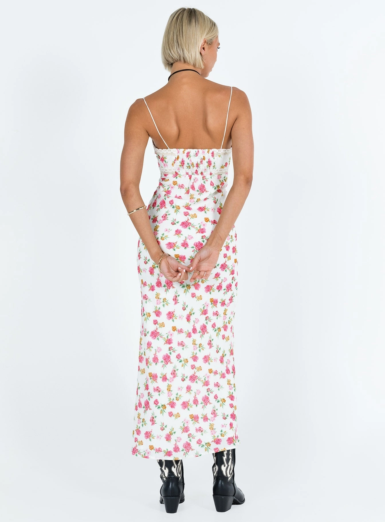 Emily Maxi Dress Multi Floral Work Option